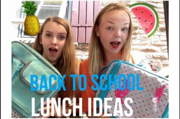 BACK-TO-SCHOOL LUNCH IDEAS! |HEALTHY|
