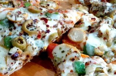 | Midnight snacks | kids breakfast |  bread pizza | No oven pizza | quick pizza recipe | MILD FOOD