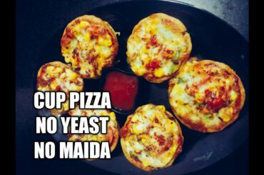 100% ATTA CUP PIZZA|EVENING SNACK|DELICIOUS PIZZA|SIMPLE & HEALTHY SNACK