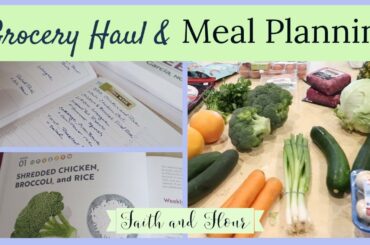 Grocery Haul & Simple Family Meal Planning | Batch Cooking & Reverse Meal Planning | Imperfect Foods