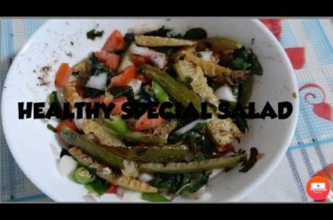 HEALTHY SPECIAL SALAD| LOCKDOWN RECIPE | MALAYALAM VLOG