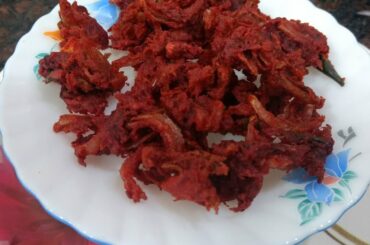 Super tasty& Healthy Beetroot pakodi recipe/Best Healthy snack recipe/quick Tasty snack food/telugu