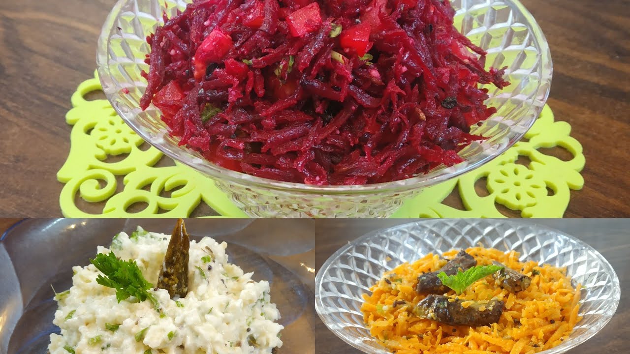 Root Vegetable Salads | Beetroot | Carrot | Raddish | Quick Healthy Salads | Easy to prepare Root Vegetable Salads | Beetroot | Carrot | Raddish | Quick Healthy Salads | Easy to prepare
