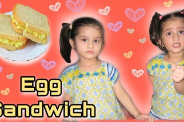Easy and healthy egg sandwich for kids in lockdown ||Mirza Twins
