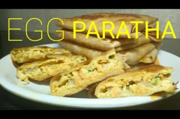 Easy breakfast recipe/Healthy breakfast recipe/Egg paratha/Kids recipe