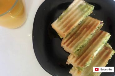 Veg cream cheese sandwiches | healthy sandwiches recipe | spices & flavours S&f