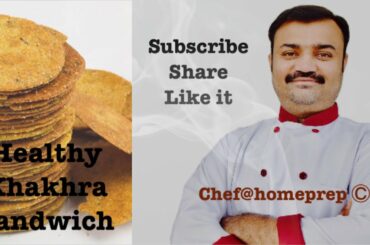 Khakhra Sandwich # Weight loss Healthy Recipe
