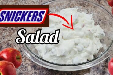 The BEST Salad! SNICKERS Salad - I found your dessert for tonight! - Bella Boo's Lunches