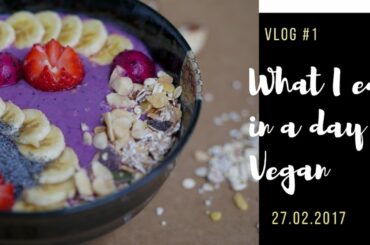 What I eat in a day #1 | Vegan Healthy + lentil bolognese recipe