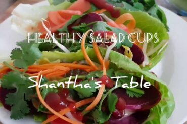 Healthy Salad Cups