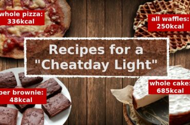 Light Recipes for popular Cheat Meals - JustMe