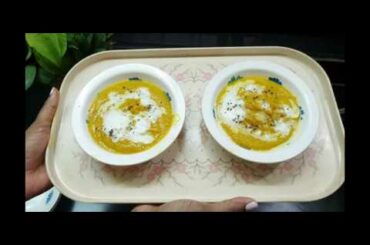 How to Prepare Creamy PUMKIN SOUP | Healthy Recepie | Low Calorie | Kadoo Soup
