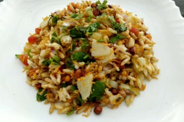 Jhal murhi recipe at home-Quick Delicious & healthy Snack of Puffed rice, Indian street food recipe