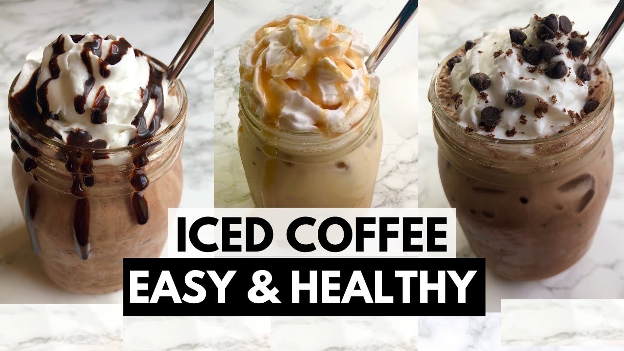 Iced coffee Recipe Easy + Healthy | Low Calorie Iced Coffee | LadyBoss Lean Recipes Iced coffee Recipe Easy + Healthy | Low Calorie Iced Coffee | LadyBoss Lean Recipes