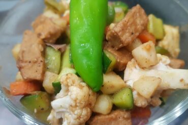 Healthy Steam Salad for weight loss | Diet Meal