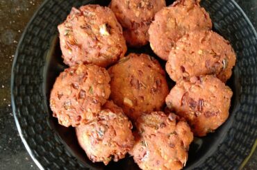 Banana stem vada recipe| vazhaithandu vadai recipe | banana stem recipe | healthy snacks recipe