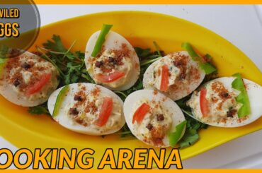 Simple Creamy Deviled Eggs | High Protein Recipe | Healthy Breakfast Recipe