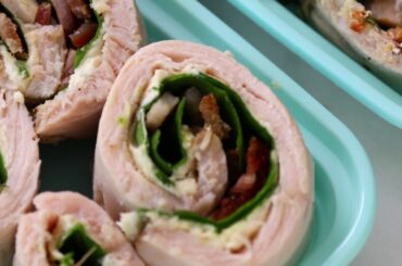 How to Make Turkey Bacon Party Pinwheels | Snack Recipe