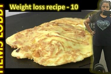 Healthy 2 mins breakfast to lose weight quick and easily | Healthy weight loss recipes in tamil