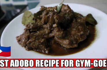 BEST ADOBO RECIPE FIT FOR GYM GOERS (Easy, Healthy & High Protein) Philippines MikeG