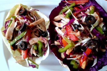 Sausage salad/vegetables salad BEST recipe|Weight loss healthy salad recipe|Diet salad recipe