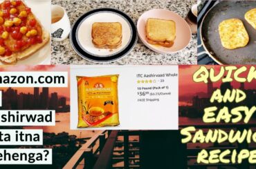 amazon.com pe aata itna mehenga milta hai? Quick and easy SANDWICH RECIPE |4.30 pm pe ITNI TEZ DHUP?