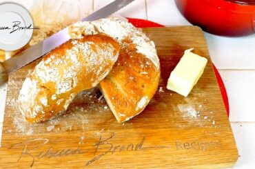 Sourdough Starter by SCRATCH and Sourdough Bread Recipe | EASIEST METHOD ON YOUTUBE |  Step by Step