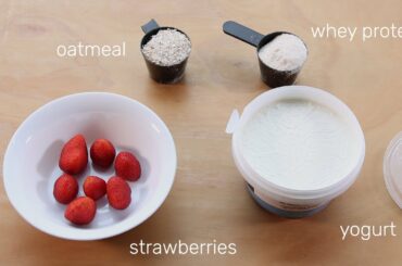 Summer PROTEIN-Smoothie | Simple & Inexpensive Recipe (Weight-Gain & Weight-Loss Option)