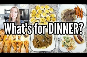 WHAT'S FOR DINNER? | EASY DINNER IDEAS | SIMPLE DINNER RECIPES | FAMILY MEALS | LivingThatMamaLife