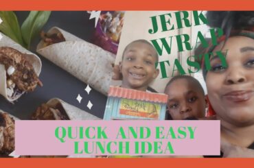 Healthy easy lunch ready in 15 mins review the Levi Roots Reggae Reggae wraps
