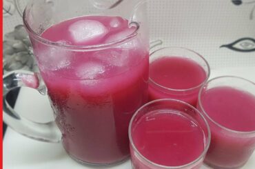 Falsa Juice Recipe - Summer Cooler Drink - Healthy Falsa Juice