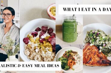 WHAT I EAT IN A DAY | Realistic & Easy Meal Ideas | Healthy Grocery Haul | Pilar Solo
