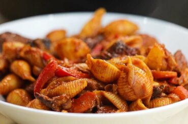 CHICKEN AND VEGETABLE PASTA RECIPE | 30 MINUTES ONE POT LUNCH IDEA FOR LOCK DOWN