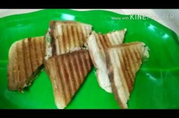#VegCheeseGrilledSandwich | Sirf 10 min me bnaye tasty & healthy sandwich | #Prachisvlogandrecipes