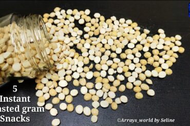 5 Quick Snacks Recipe|Evening Snacks Recipe| Snacks Recipe |Easy Snacks Recipe | Instant Snacks |