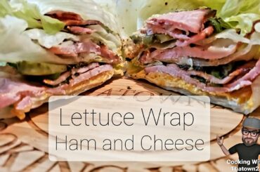 Triple Decker Ham and Cheese Sandwich | Lettuce Wrap | Keto | Low Carb | Cooking With Thatown2