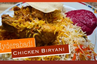 Famous Hyderabadi Chicken Biryani Recipe | Healthy - Less Oil | Quarantine Cooking | Dum Biryani #32