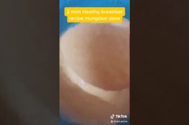 Mungdal chilla in 2 mint quick healthy recipe for fat loss