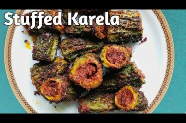 Stuffed Karela | Stuffed Bitter Guard Curry | Healthy Recipe