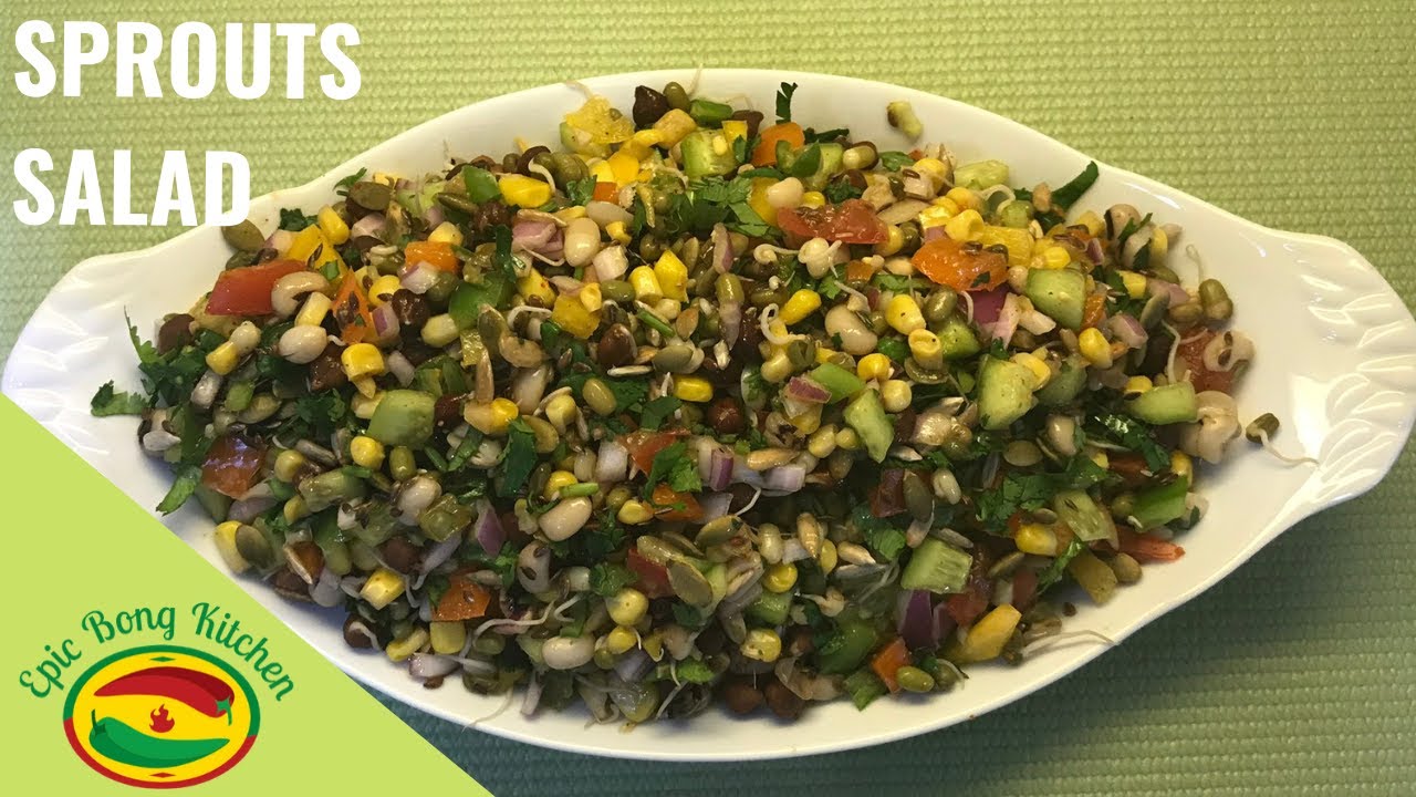 How to make High Protein Sprouts Salad | sprouts salad recipe | Epic Bong Kitchen How to make High Protein Sprouts Salad | sprouts salad recipe | Epic Bong Kitchen