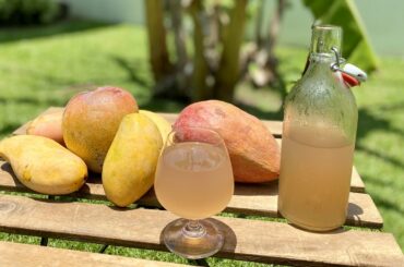 MANGO WINE how to make at home - Healthy Homemade Wine without  Yeast - Easy recipe for beginners