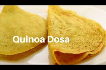 Gluten Free Instant Quinoa Dosa For Weightloss PCOS & Diabetes | Healthy Recipes For Weightloss  Eng