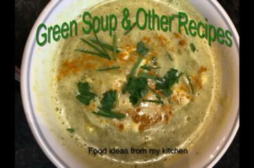 Food Ideas From My Kitchen: Soup, Egg Casserole & Salad
