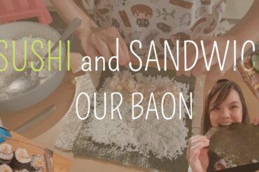 SUSHI and HEALTHY SANDWICH | Baon sa next pasyal | IRELAND
