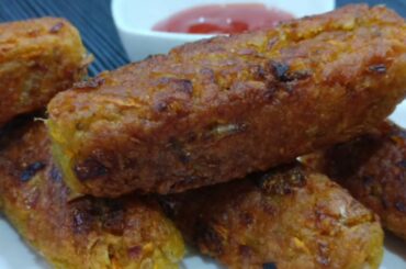 Quick & Easy Snacks | Leftover Roti/Chapati Kabab Recipe | Evening Snacks recipe | Instant snacks