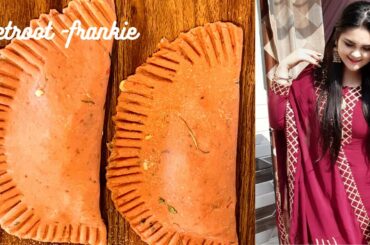 Beetroot Frankie Recipe | Veg Cheese Frankie Recipe | Healthy Recipe | Child Recipe | Chef Ashwarya