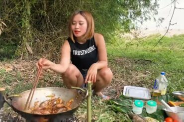Hannah's Life Style - Fried Tilapia With Bamboo Shoots - Great Food For Hot Summer Days
