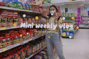 Mini weekly vlog || groceries shopping, planting, cooking some healthy foods||