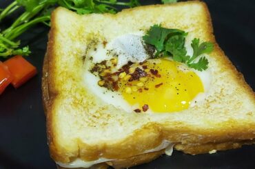 Cheese Bread Poach / Delicious healthy breakfast recipe / Quick & Easy recipe
