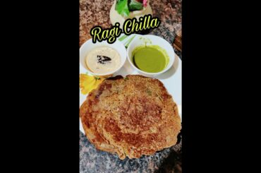 Ragi Chilla/finger millet chilla/healthy recipe/weight loss recipe/immunity booster/easy to cook